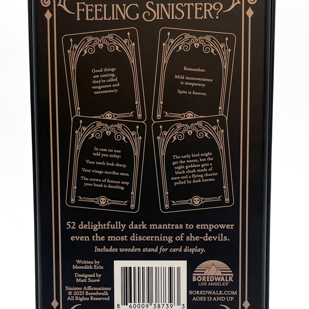 Sinister Affirmations