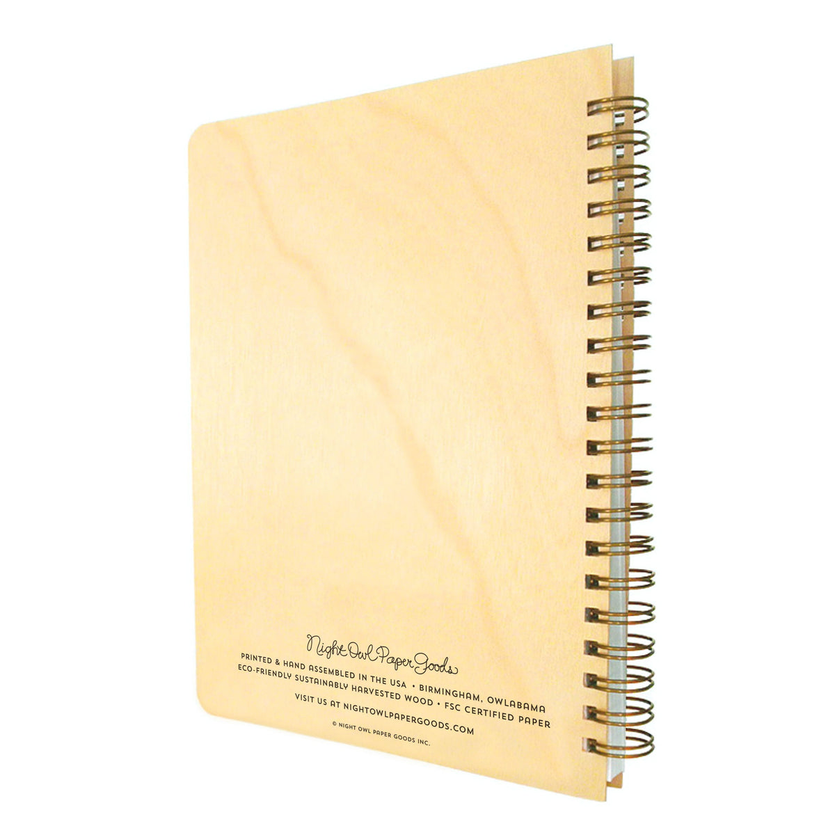 Happy Sun Wood Journal