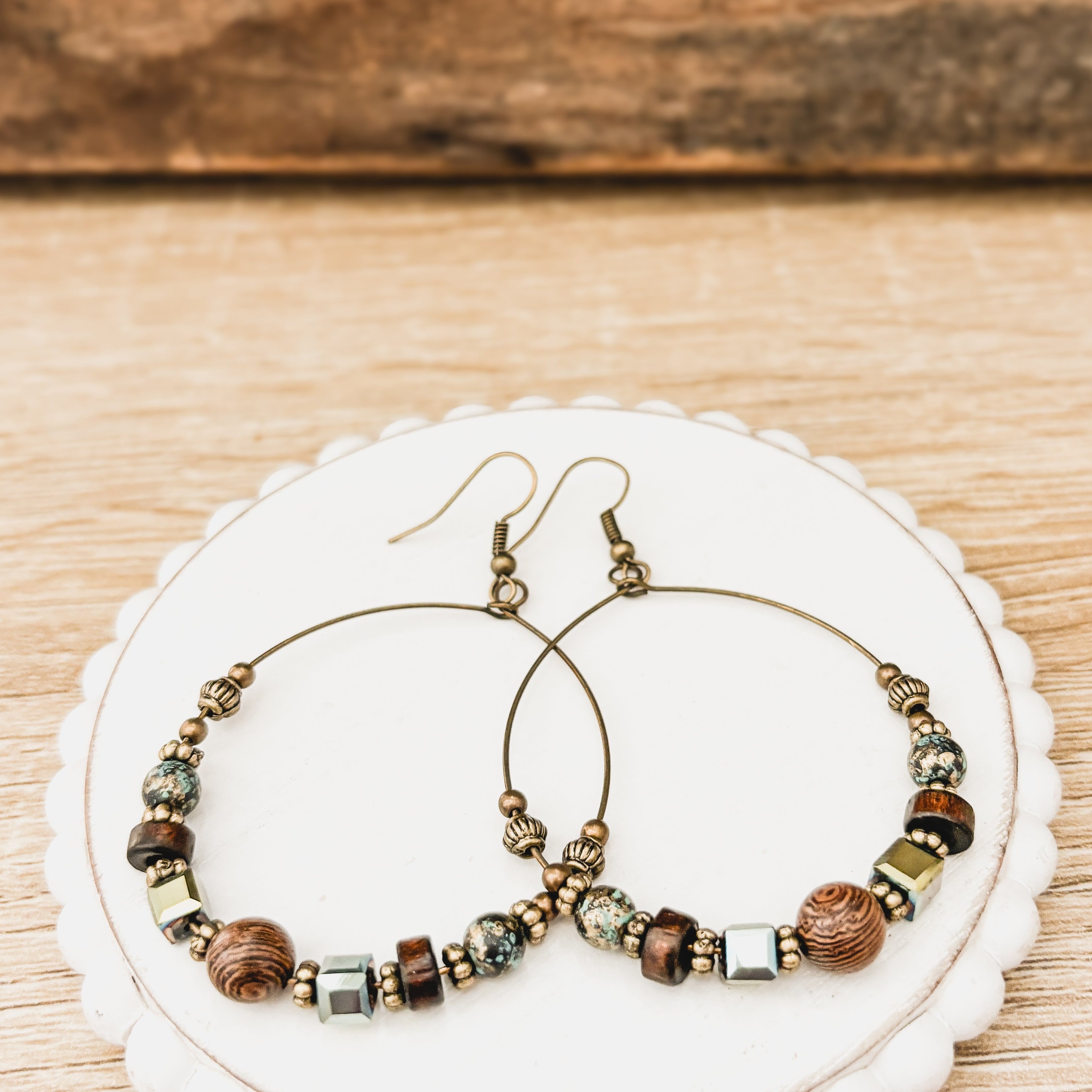Bohemian Hoop Earrings