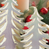 Enchanted Winter Iridescent Ceramic Christmas Trees – Set of 3
