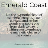 Emerald Coast Wax Melts – Midnight Jasmine & Amber Woods
