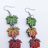 Beautiful Fall Leaf Earrings
