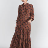 Zoe Maxi- Autumn Browns