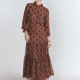 Zoe Maxi- Autumn Browns