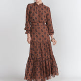 Zoe Maxi- Autumn Browns