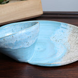 Coastal Swirly Bowl | Handmade Ocean-Inspired Pottery