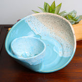 Coastal Swirly Bowl | Handmade Ocean-Inspired Pottery