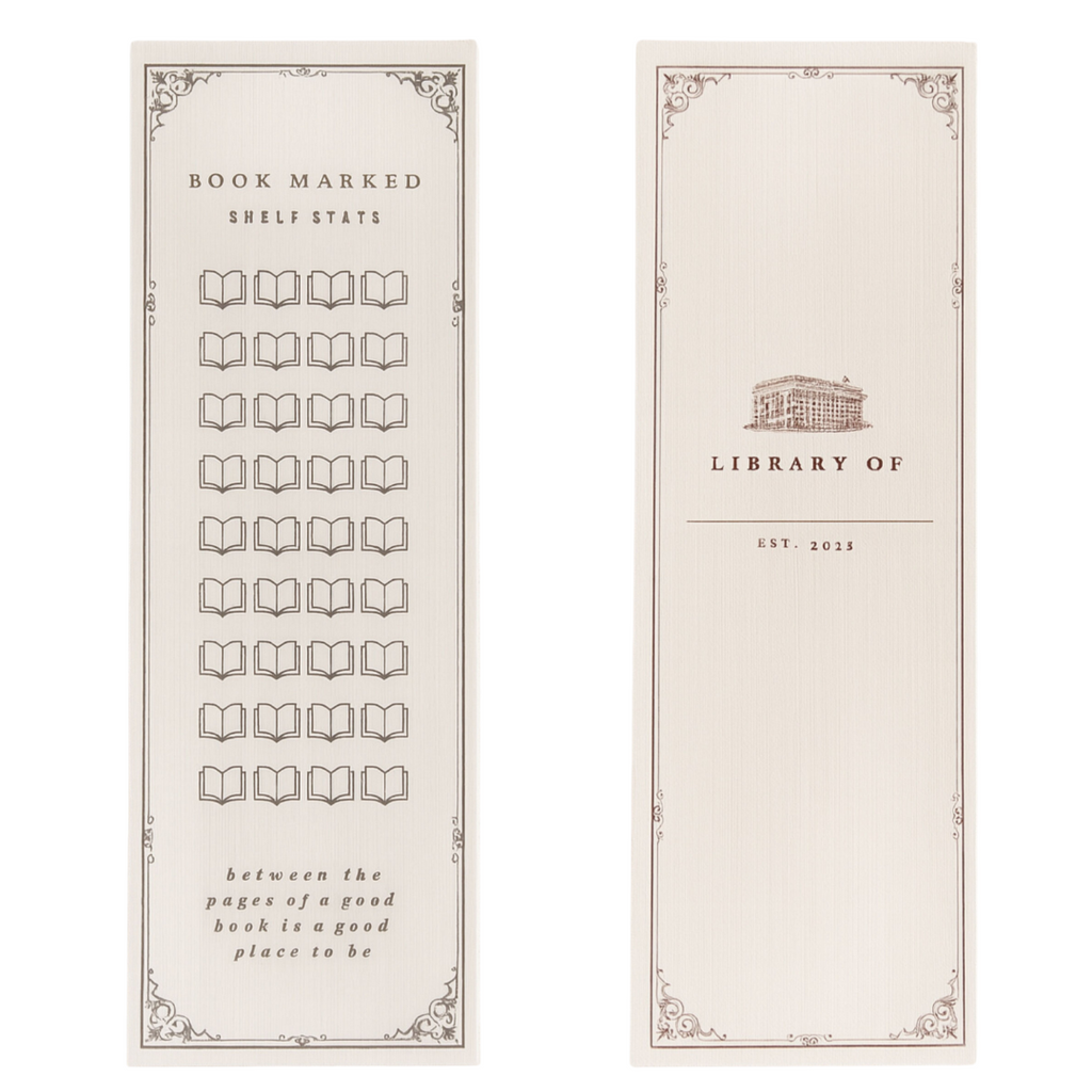 Book Log Reading Journal w/ 120 Reviews & Bookmark – Hardcover Journal with 120 Review Pages | Track & Review Reads, Reading Progress & Club Notes