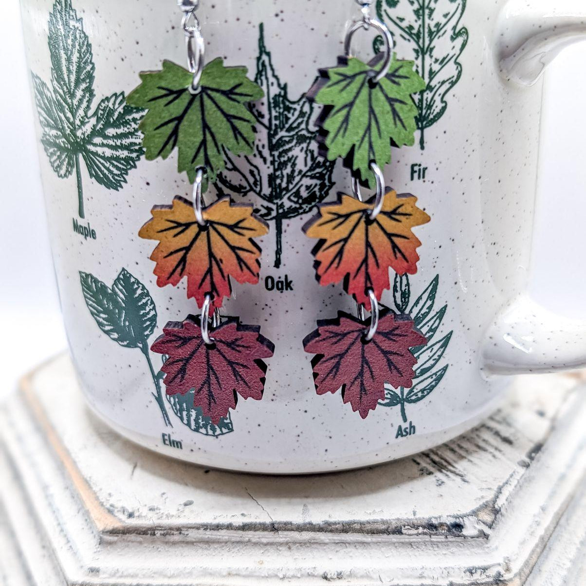 Beautiful Fall Leaf Earrings