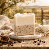 Coffee + Cream Handmade Tallow and Goat Milk Soap Bar