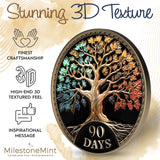Tree of Life Affirmation Sobriety Coin Gift Set - Multicolor