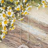 Beautiful Boho Silver Pendant Necklace