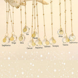 Zodiac Car Suncatcher - Mirror Charm