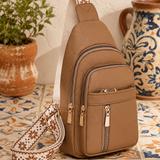 The Willow Crossbody Sling Bag – Brown