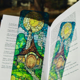 Cozy Home Bookmark - Handcrafted Fantasy Design - Unique Book Marker - Perfect Gift for Book Lovers"