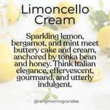 Limoncello Cream Wax Melts – Sweet Lemon, Vanilla Cream & Honey