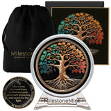 Tree of Life Affirmation Sobriety Coin Gift Set - Multicolor