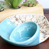 Coastal Swirly Bowl | Handmade Ocean-Inspired Pottery