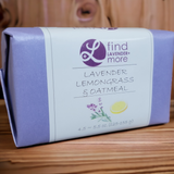 Handmade Lavender Soap Bars 4.5-5oz Natural Essential Oil Bath