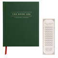 Book Log Reading Journal w/ 120 Reviews & Bookmark – Hardcover Journal with 120 Review Pages | Track & Review Reads, Reading Progress & Club Notes