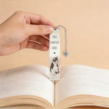 1pc Cat Bookmark, Cute Book Lover Gifts Kitten Pet Book Marker Kawaii Animal Page Markers Funny Reading Accessories for Women