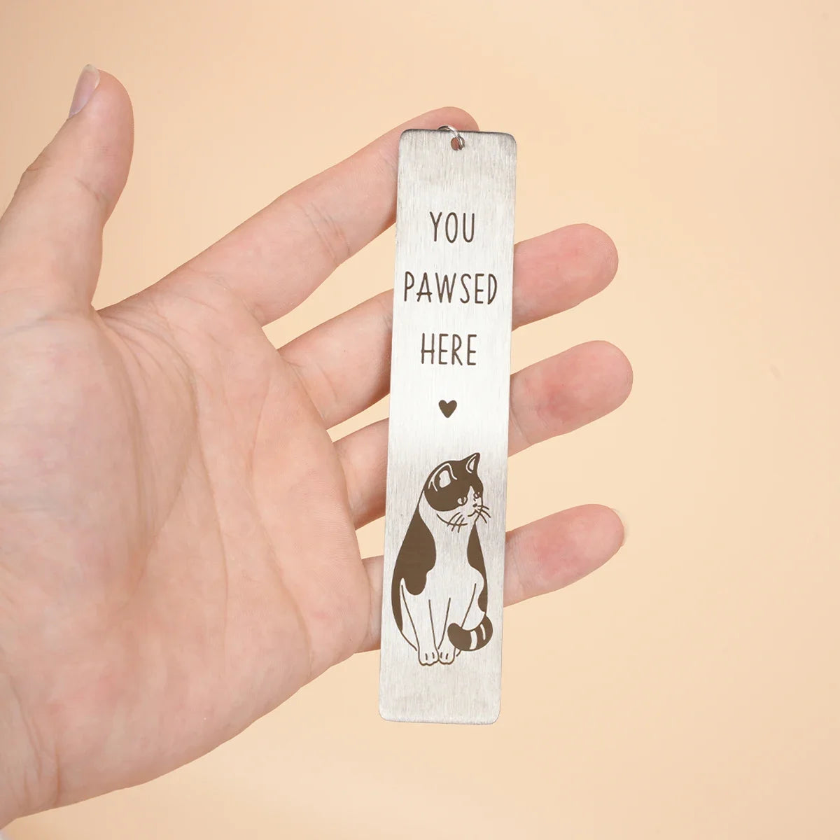 1pc Cat Bookmark, Cute Book Lover Gifts Kitten Pet Book Marker Kawaii Animal Page Markers Funny Reading Accessories for Women