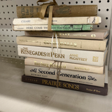 Timeless Treasures Vintage Book Bundle – Neutral Set of 3