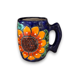 Colorful Handmade Mexican Coffee Mug | Talavera Ceramic Art
