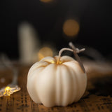 Pumpkin Soy Candle - Fall & Halloween Decor, Pumpkin Shaped, Scented
