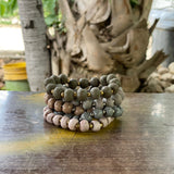 Ceramic Bead Bracelet Pack (set of 10)