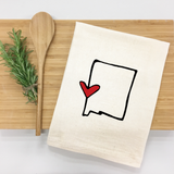 *State Love tea towel