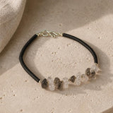 Artisan Freshwater Pearl & Gemstone Bracelet – Handmade in Thailand