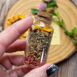 Happiness Spell Bottle, Intention Setting for Joy and Positivity