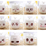 Ceramic Mugs With Adorable Faces