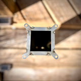 Dancing Bones Solar Skeleton Lights | Rustic Steel Halloween Luminaries