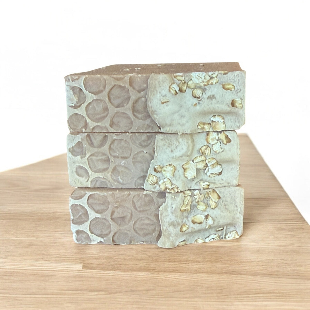 Handcrafted Tallow Soap - Sweet Honey & Oats | Honey Almond Scent