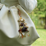 Autumn Whimsy Wood & Seed Charm