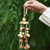 Autumn Whimsy Wood & Seed Charm
